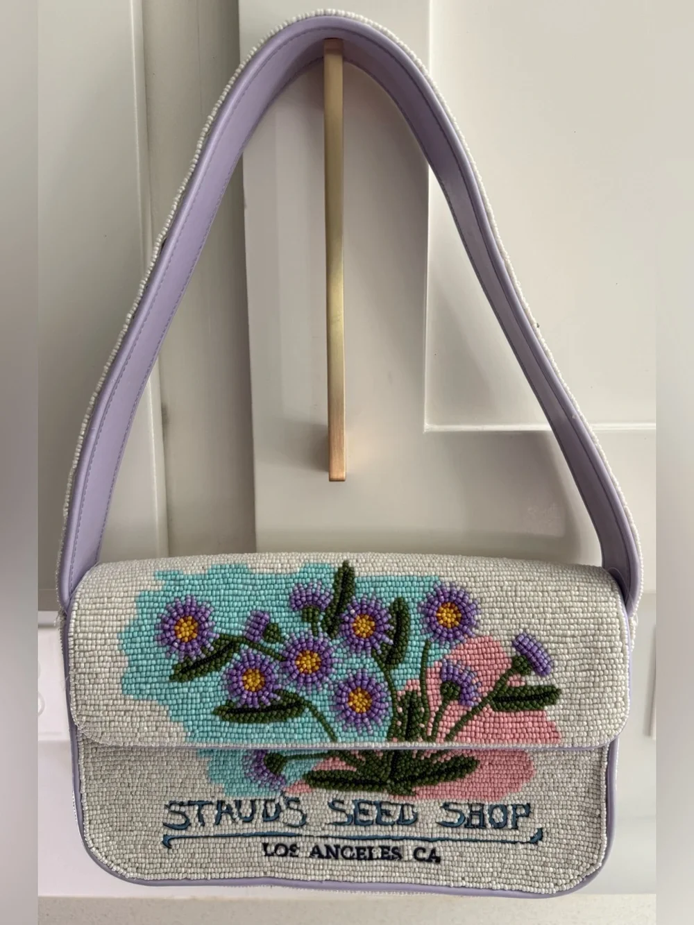 STAUD Tommy Beaded Bag
